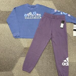 Adidas Girls Outfit S(7/8) NWT